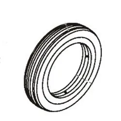 Produktbild für Kränzle Ersatzteile 51017 Rad kompl.