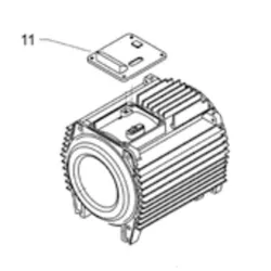 Produktbild für Kränzle Ersatzteile 43827 Stator für Kränzle Profi