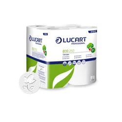 Produktbild für Toilettenpapier Lucart Eco 250, Recycling 2 lagig