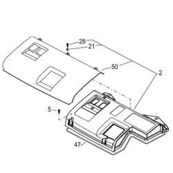 Produktbild für Kränzle Ersatzteile 44808 Deckel E-Kasten therm C grau