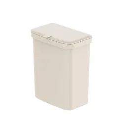 Produktbild für Mülleimer EKO Puro II Food Waste Caddy 9 L weiß