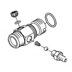 Produktbild für Kränzle Ersatzteile 405222 Ausgangsstück M22x1,5