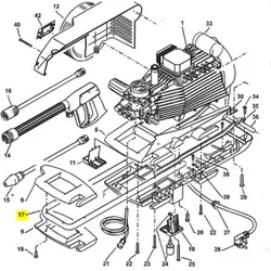 Produktbild für Kränzle Ersatzteile 43414 Rohrbügel für Handgriff