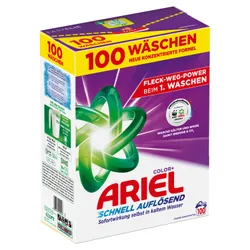 Produktbild für Waschpulver Ariel Pulver Color 100 WL