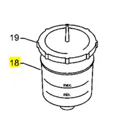 Produktbild für Kränzle Ersatzteile 41622 Ölkelch für AP und Power-Jet