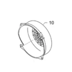 Produktbild für Kränzle Ersatzteile 43320 Lüfterhaube für K115 - K185