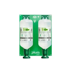 Produktbild für Augenspülstation Plum Wandstation mit 2 x 1000 ml Spüllösung