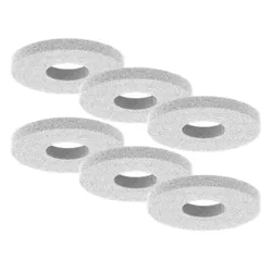 Produktbild für Superpads Pudu Pads weiß 230 mm 9 Zoll 6 Stück