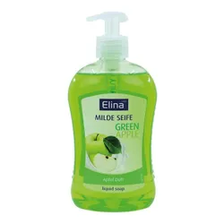 Produktbild für Seife Spenderflasche Elina grüner Apfel 500 ml