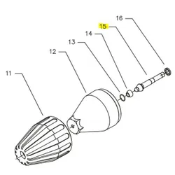 Produktbild für Kränzle Ersatzteile 41532 Düsenhalter mit Düse 055