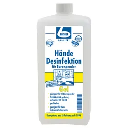 Produktbild für Händedesinfektion Dr. Becher Desinfektionsgel 1 L