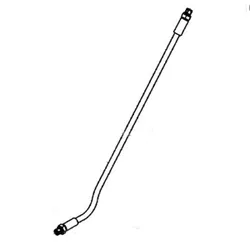 Produktbild für Kränzle Ersatzteile 13823 Eingangsschlauch DN6, 253 mm