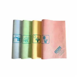 Produktbild für Microfasertuch Arcora Power-Line 35x40 cm rot 5 Stück