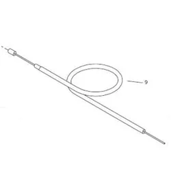 Produktbild für Kränzle Ersatzteile 42586 Bowdenzug