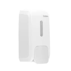 Produktbild für Schaumseifenspender CWS Clear+ weiß 500 ml