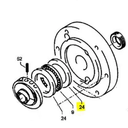 Produktbild für Kränzle Ersatzteile 40039 Gehäusescheibe