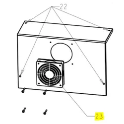 Produktbild für Kränzle Ersatzteile 44626 Lüfter für therm E-M