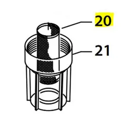Produktbild für Kränzle Ersatzteile 44213 Siebkörper für Heizölfilter