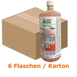 Produktbild für Sanitärreiniger Tana Quick & Easy Sanet daily 6 x 325 ml