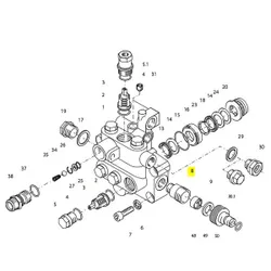 Produktbild für Kränzle Ersatzteile 410161 Sauganschluss Wassereing.