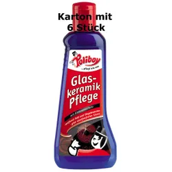 Produktbild für Glaskeramikreiniger Poliboy 6 Stück je 200 ml