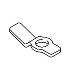 Produktbild für Kränzle Ersatzteile 50131 Fußraster für Seitenbesen