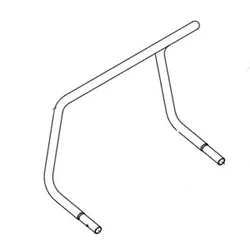 Produktbild für Kränzle Ersatzteile 44003 Schubbügel für Kränzle therm