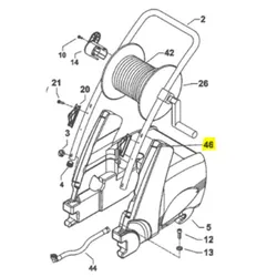 Produktbild für Kränzle Ersatzteile 426172 Gewindestift M6x55 DIN913