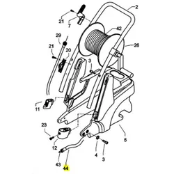 Produktbild für Kränzle Ersatzteile 46536 Verbindungsschlauch