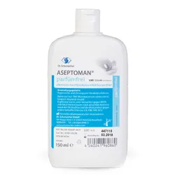 Produktbild für Händedesinfektion Dr. Schumacher Aseptoman® Parfümfrei 150ml