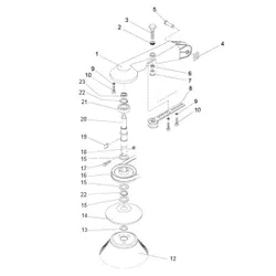 Produktbild für Kränzle Ersatzteile 51072 Seitenbesen