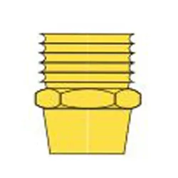 Produktbild für Kränzle Ersatzteile 13367 Nippel 1/8 AG auf M22 AG