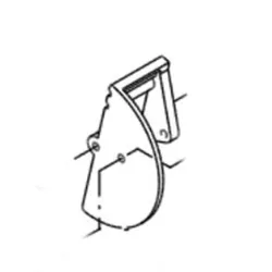 Produktbild für Kränzle Ersatzteile 44022 Bremspedal für Kränzle therm