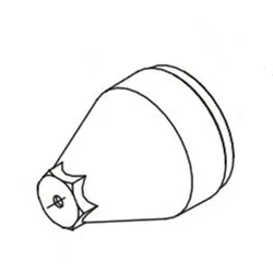 Produktbild für Kränzle Ersatzteile 41529 Sprühkörper für Turbokiller