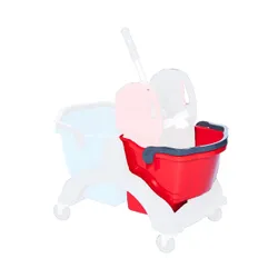 Produktbild für Putzeimer Floorstar 17 L rot