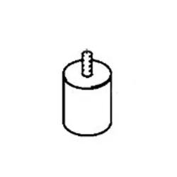 Produktbild für Kränzle Ersatzteile 41513 Gummi-Metall-Anschlagpuffer