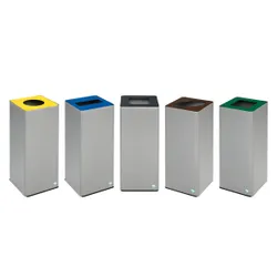Produktbild für Mülltrennsystem VAR WSG Quadro 79 5er Set 70 L