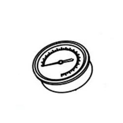 Produktbild für Kränzle Ersatzteile 150397 Manometer 0-250 bar