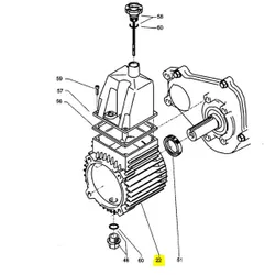 Produktbild für Kränzle Ersatzteile 414811 Gehäuse für B 13/150