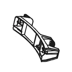 Produktbild für Kränzle Ersatzteile 453035 Kabelhalter mit Schraube