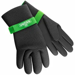 Produktbild für Neoprenhandschuhe Unger Arbeitshandschuhe schwarz L