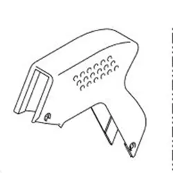 Produktbild für Kränzle Ersatzteile 12295 Kunststoffgriff Starlett II